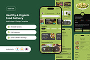 PureBite – Food Delivery App Design, an App Template by twinstd (Thumbnail 1 of 5)
