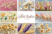 Soft Floral Paper Textures, a Background Graphic by Vika_Softlife (Thumbnail 6 of 6)