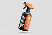 Spray Bottle Mock-up, a Packaging Mockup by Se٧enStudio (Thumbnail 9 of 12)