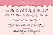 Bluselle - Whimsical Script Font, a Script Font by Zarma Type (Thumbnail 9 of 9)