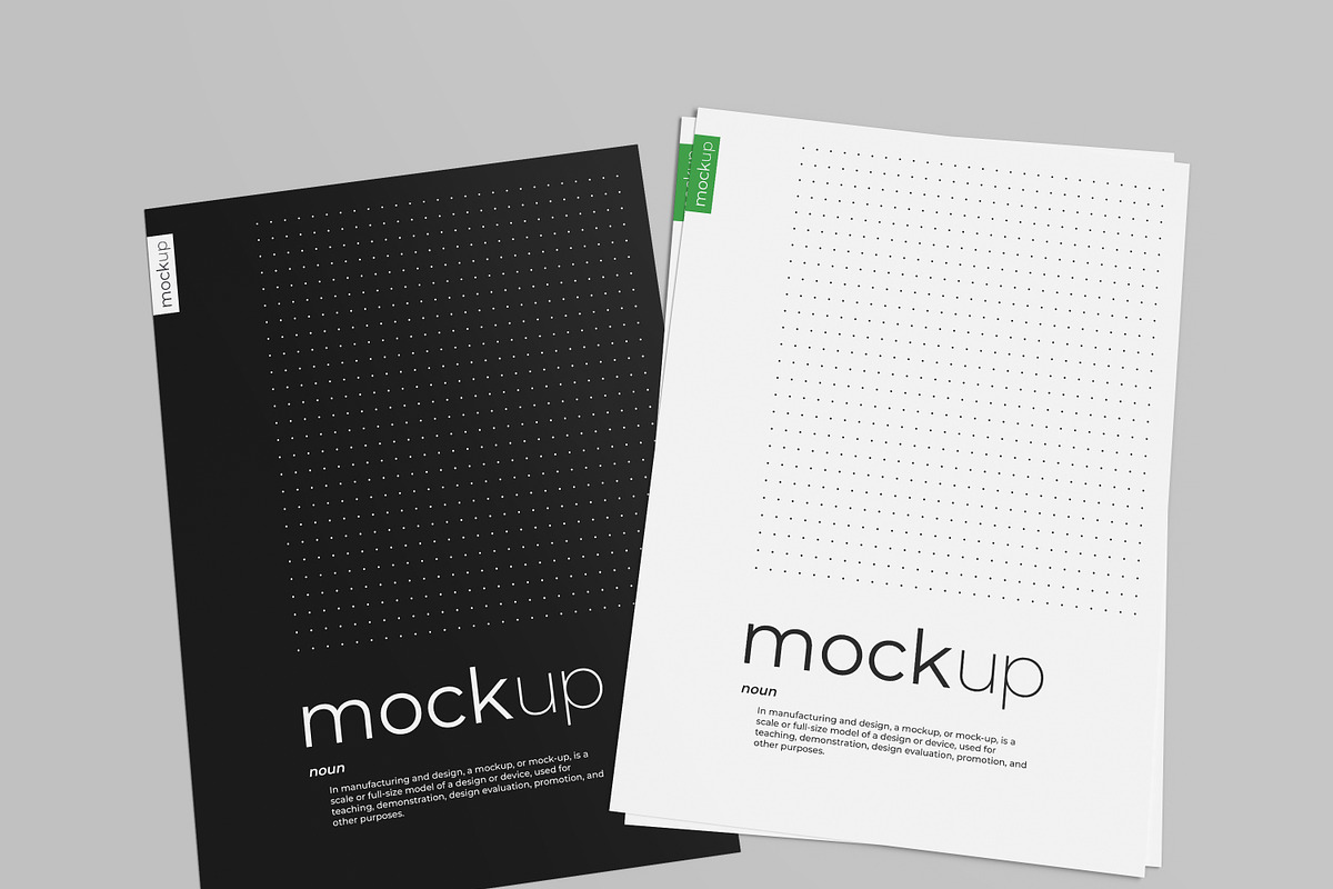 Flyer / Poster / CV Mockup 3, a Print Template by KIPET (Photo 4 of 14)