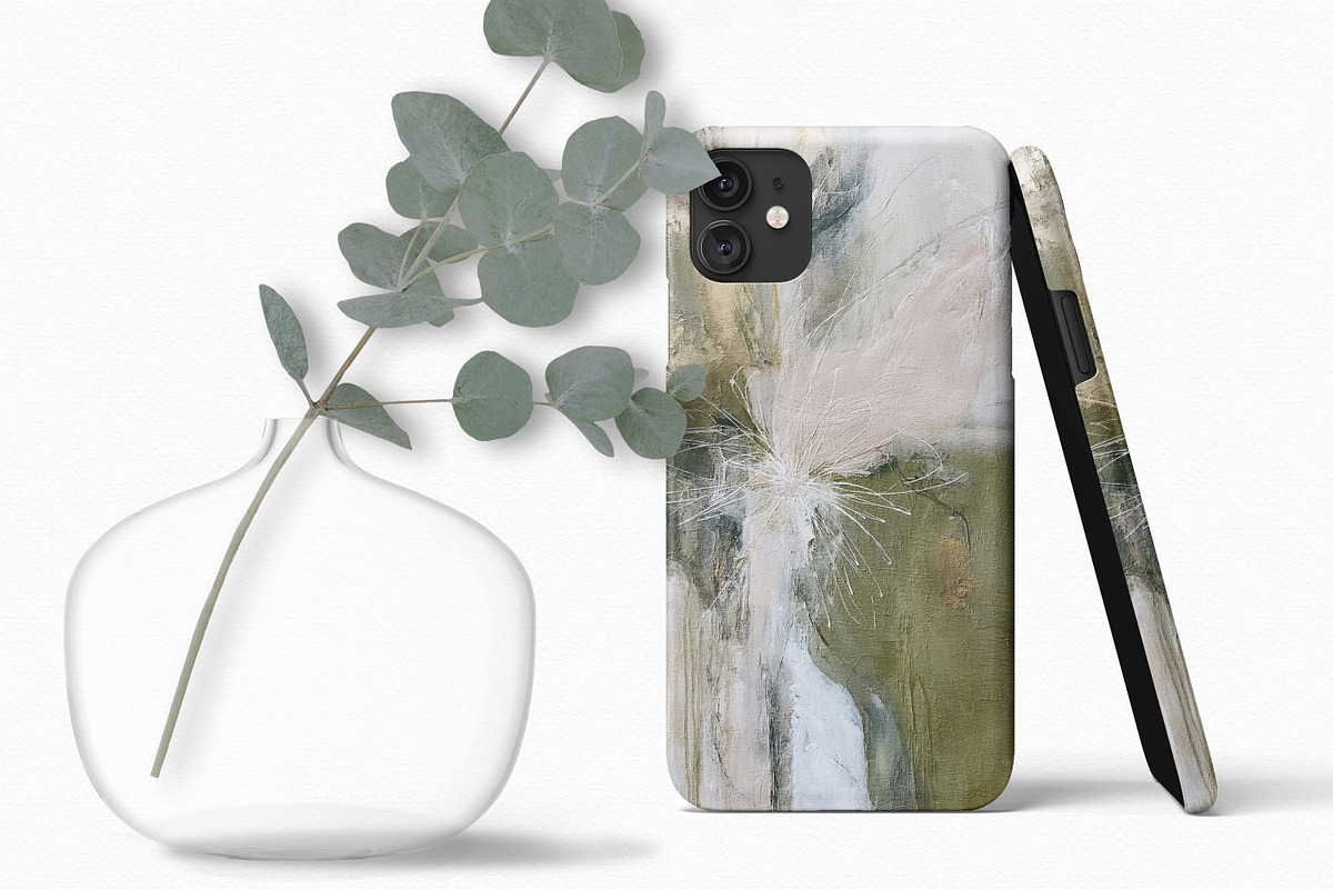 Delicate Moss Abstracts, a Decorative Illustration by rileyBgraphics (Photo 6 of 7)