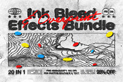 20-in-1 Ink Bleed & Overprint Bundle, a Layer Style Add-On by pixelbuddha.net (Thumbnail 1 of 23)