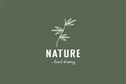 Minimalist Nature Leaf Logo Set, a Branding & Logo Template by Dyn Studio (Thumbnail 6 of 6)