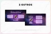 YouTube Channel Branding Kit | Canva, a Social Media Template by OniriqveDesigns (Thumbnail 5 of 10)