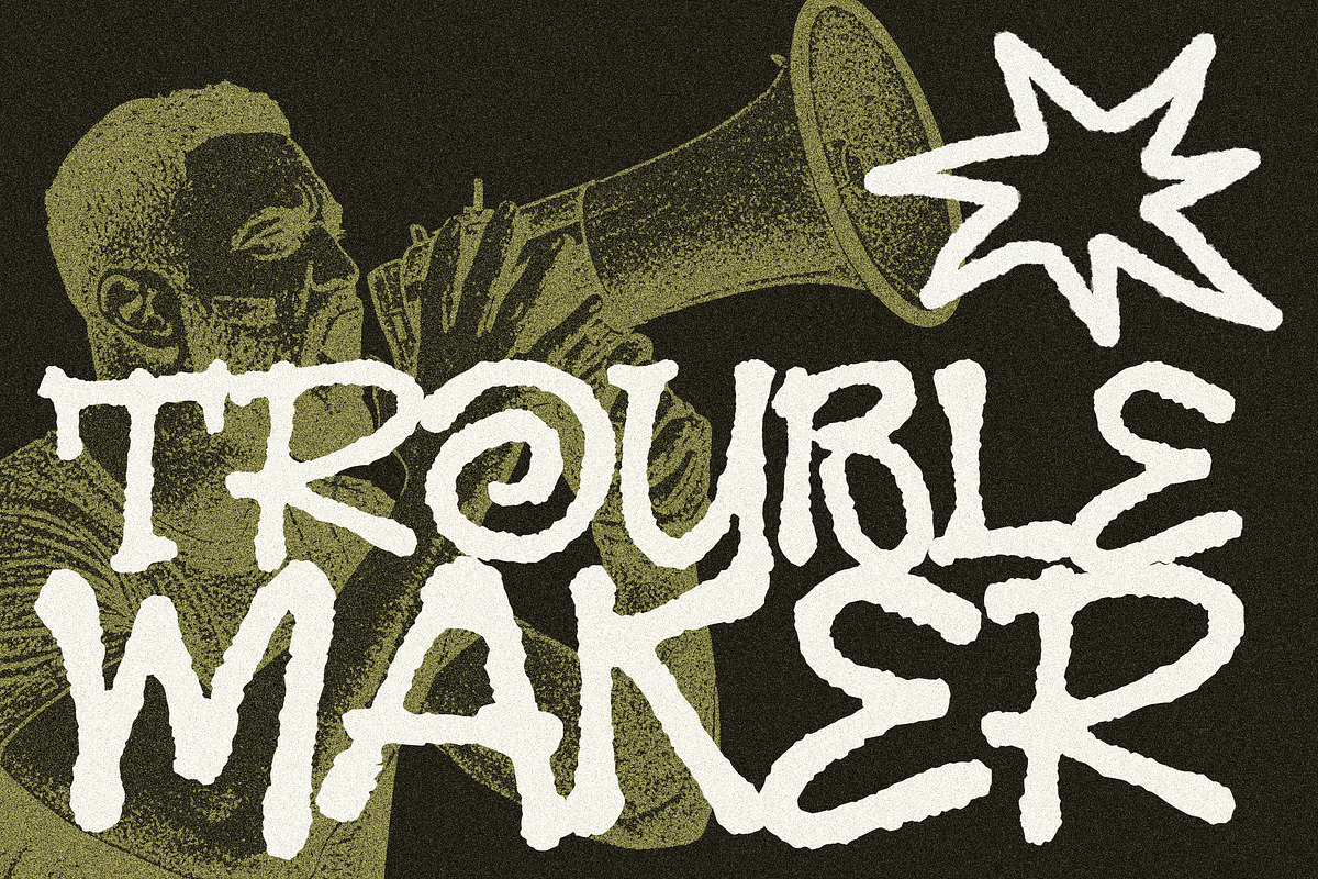 MELBO – Distressed Handwriting Font, a Handwritten Font by Blankids Studio (Photo 10 of 10)