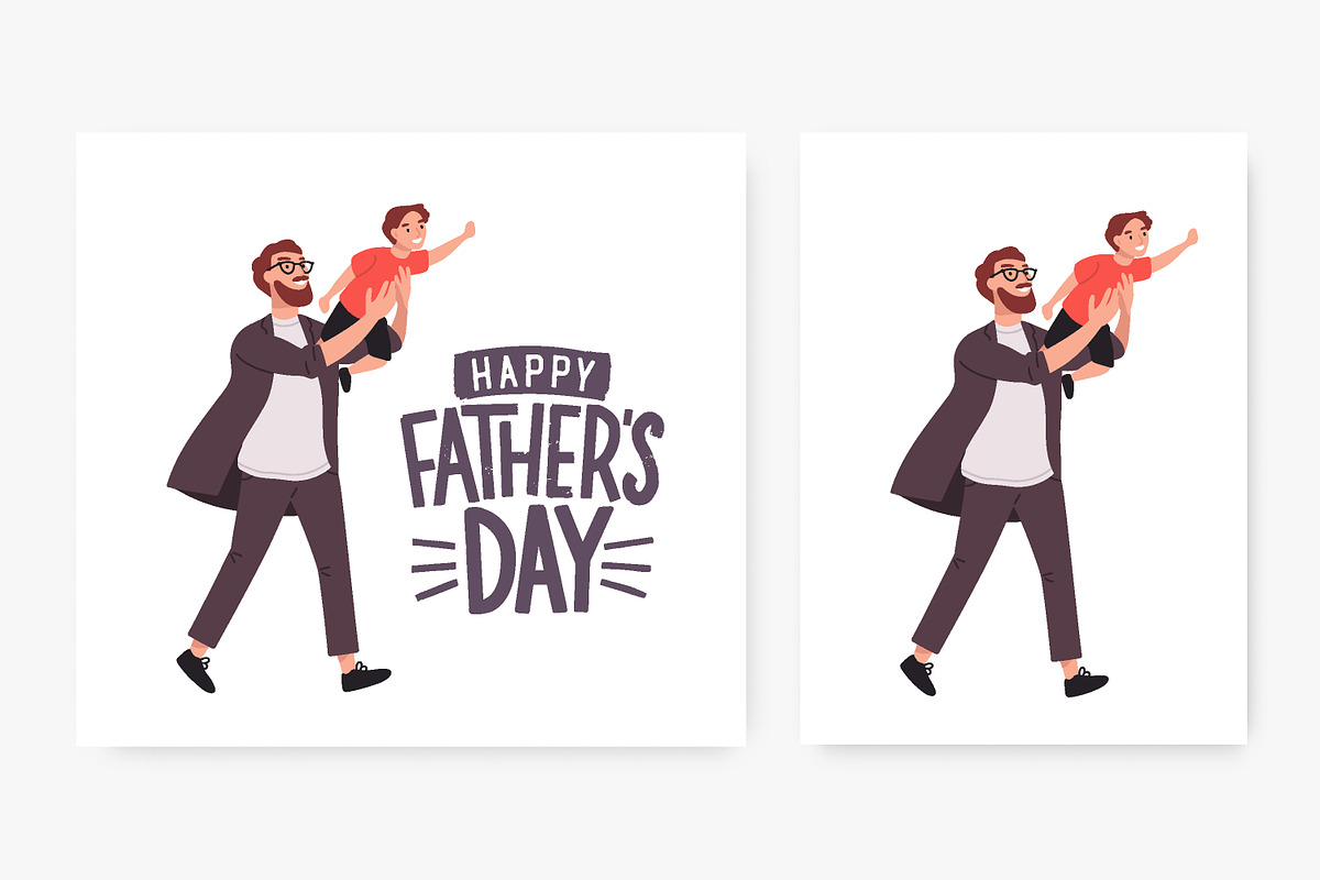 Father's Day card, a Decorative Illustration by Good Studio (Photo 1 of 3)