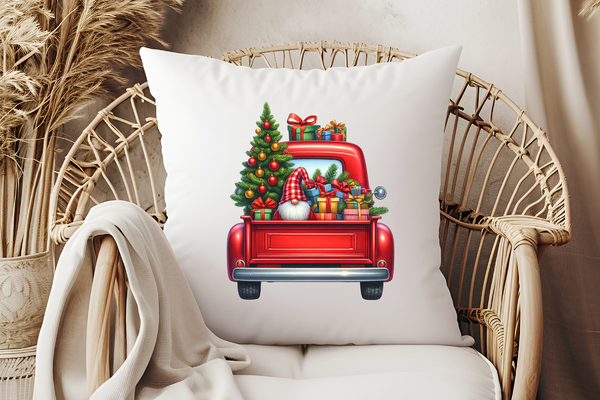 Merry Christmas Truck PNG, an Illustration by Libby Wishes (Photo 2 of 6)