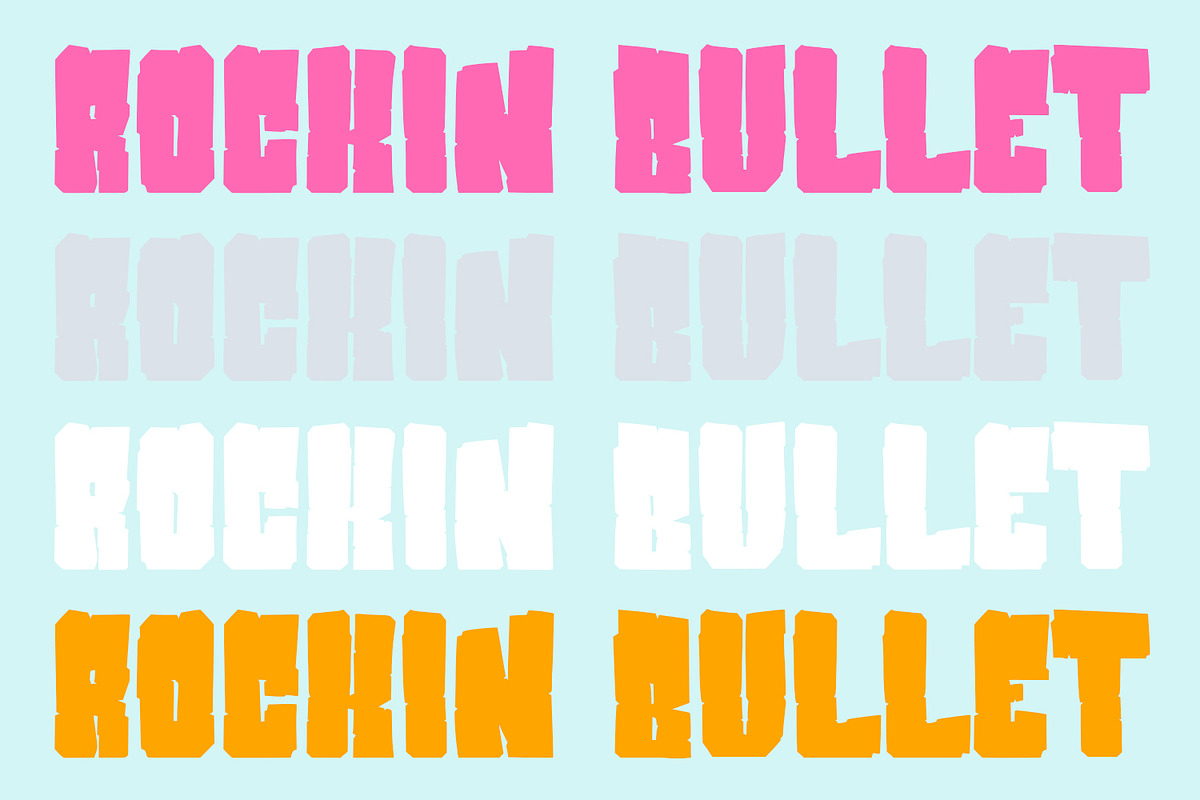 Stone Skin Horror Grunge Font, a Handwritten Font by Maulana Creative (Photo 6 of 7)