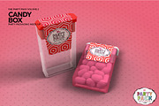 Candy Container Packaging Mockup, a Cups & Container Mockup by INCDesign (Thumbnail 4 of 6)