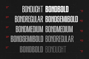 GC Bond - Inktrap Condensed, a Sans Serif Font by Glyphonic (Thumbnail 5 of 15)
