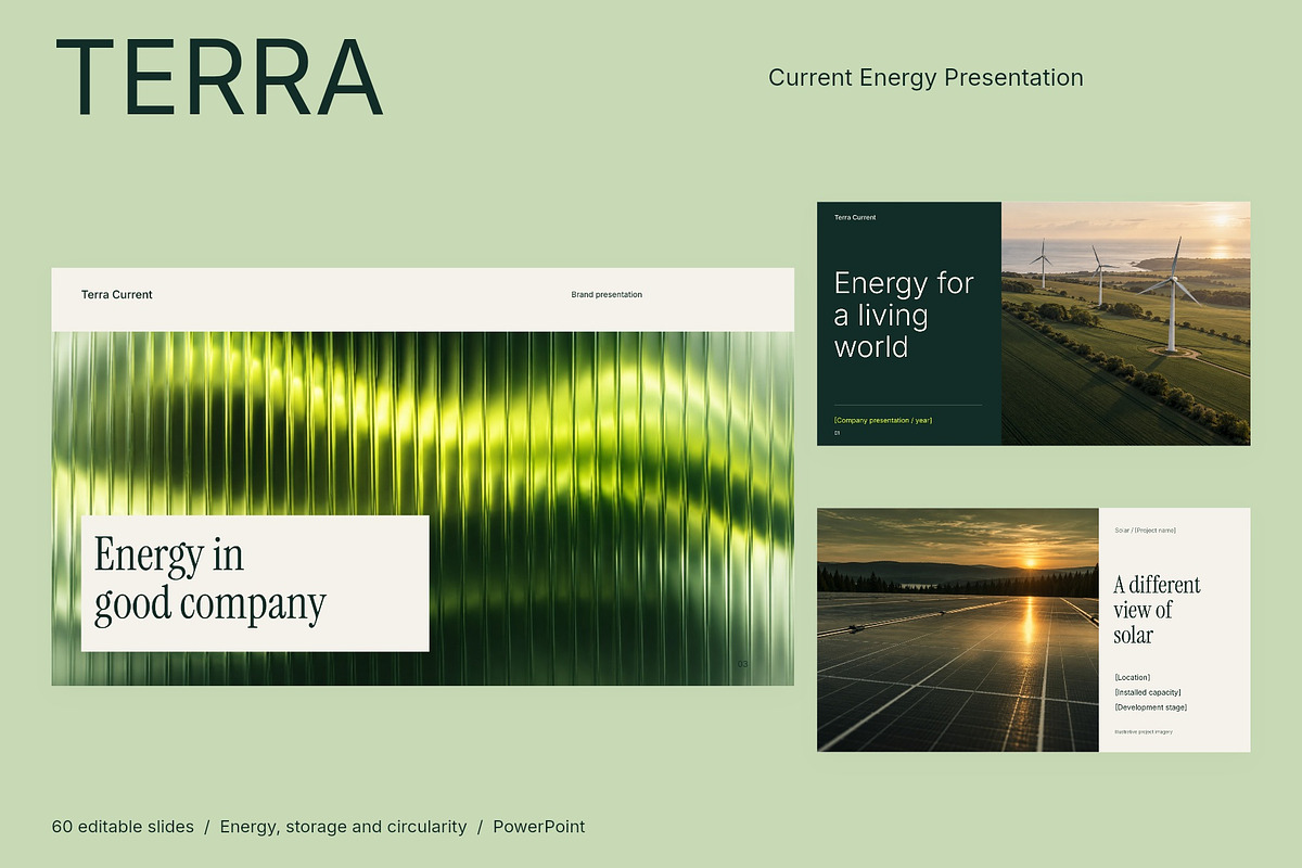 TERRA Current Energy Presentation, a Presentation Template by Oday Noon (Photo 1 of 9)
