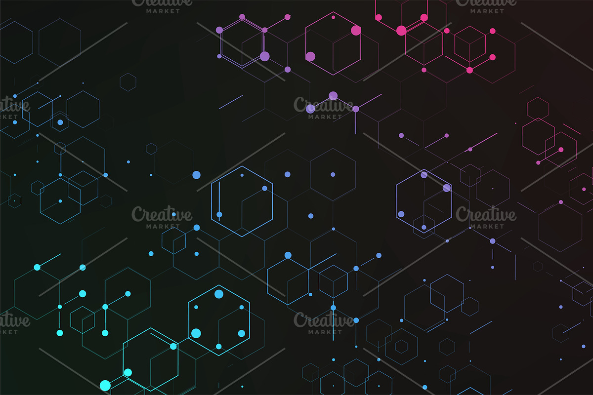 Abstract technology background, a Pattern Graphic by majcot (Photo 3 of 6)