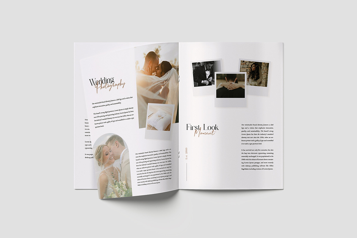 Project Wedding Photography Template, a Brochure Template by TMint Play (Photo 3 of 8)