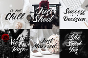 Ruffle - Casual Brush Font, a Script Font by Konstantine Studio (Thumbnail 3 of 10)