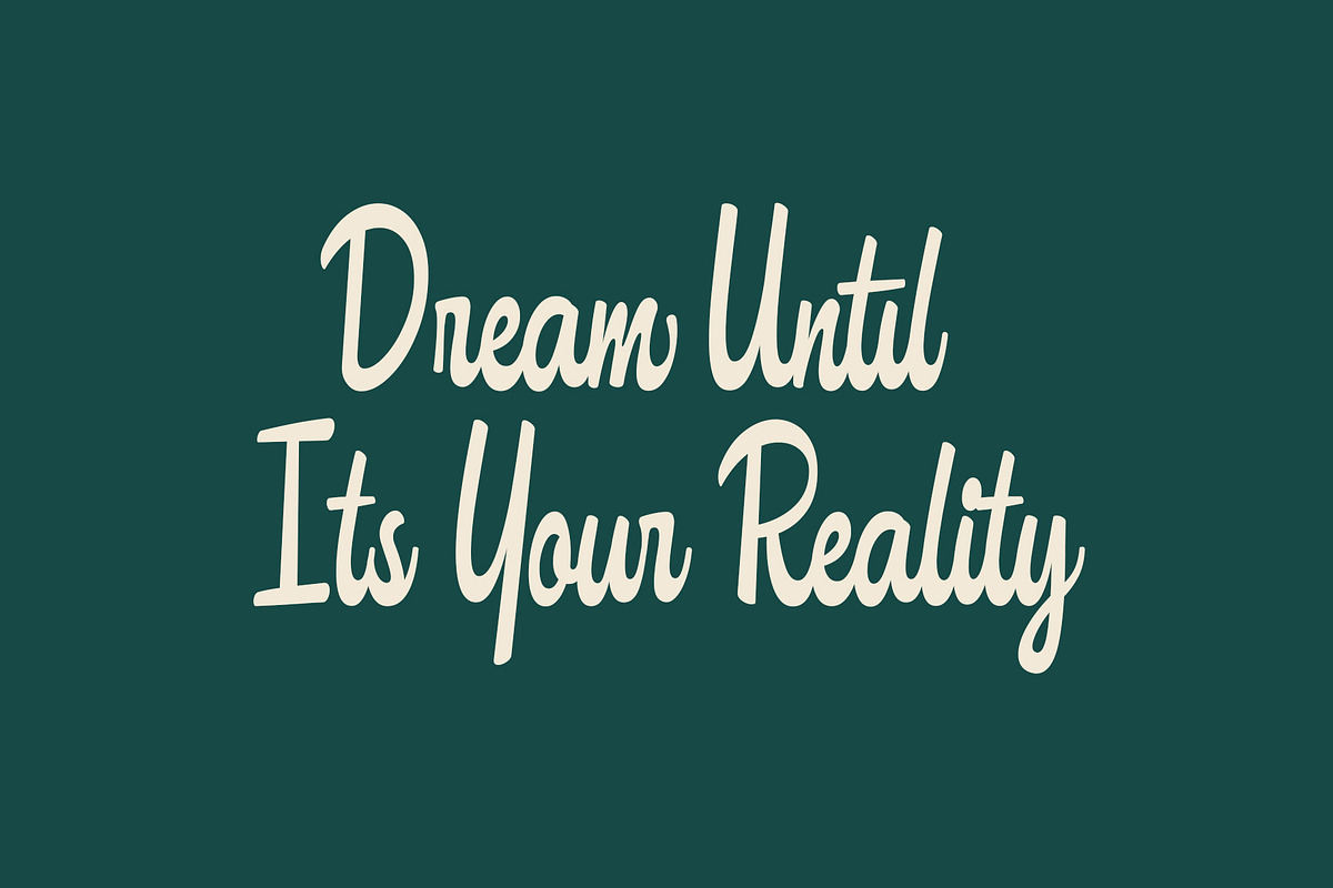 ED Caderette, a Script Font by Emyself Design (Photo 8 of 8)