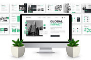 Global Impact - Bussiness Powerpoint, a Presentation Template by Deepslide Studio (Thumbnail 5 of 6)