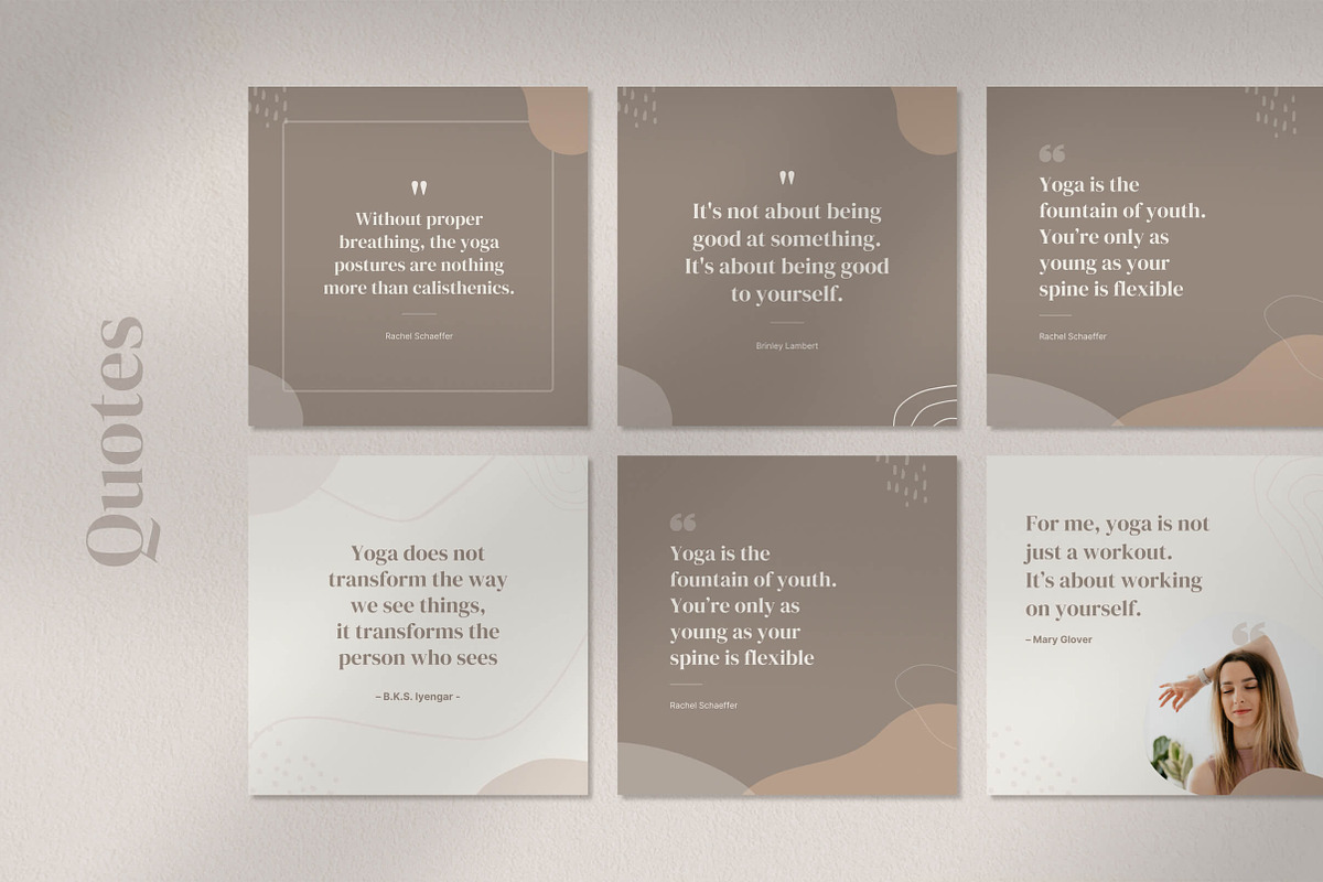 Yoga Instagram Template, a Social Media Template by Vulpixels.studio (Photo 11 of 11)