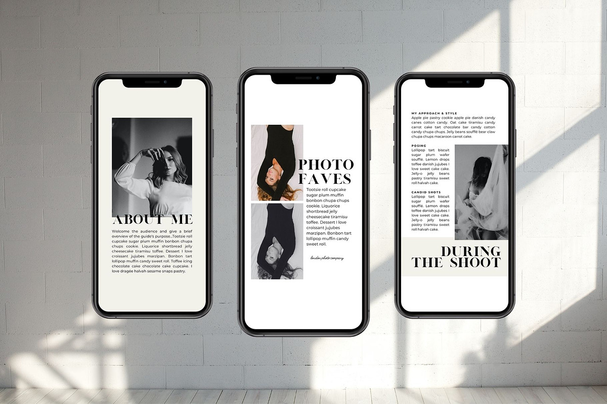 Photography Instagram Templates, a Social Media Template by Blush Created (Photo 2 of 19)