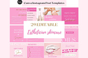 Beauty Instagram Templates Canva, a Social Media Template by Deepa Template Studio (Thumbnail 7 of 19)