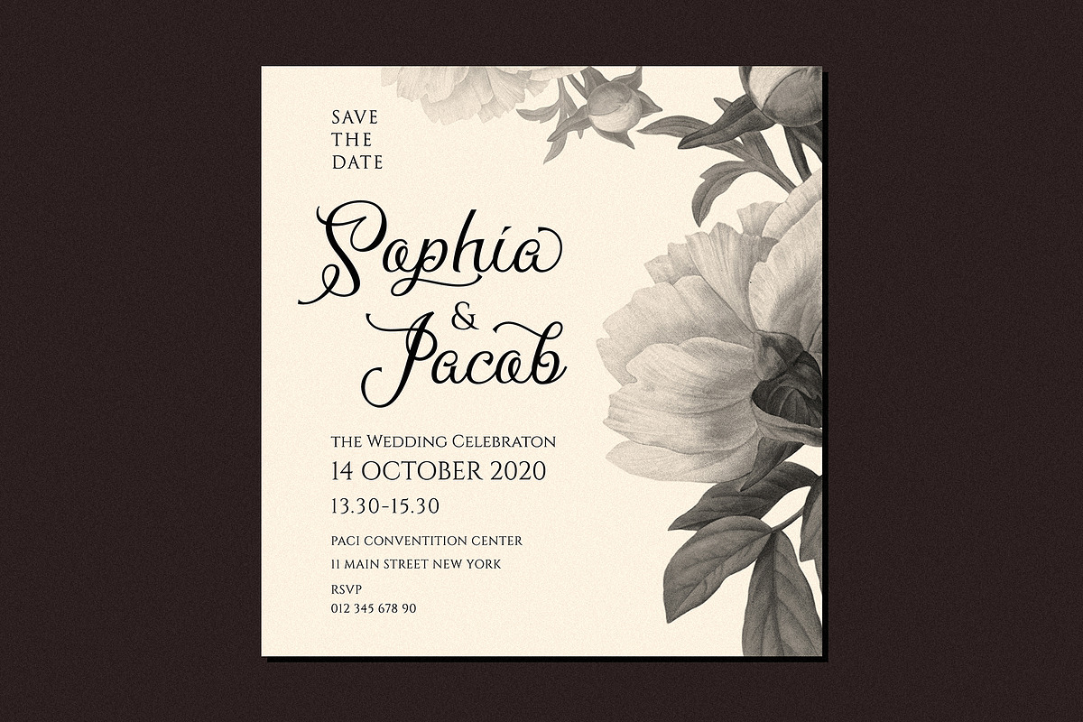 Ransvile Beauty | Wedding Script, a Script Font by StoricType (Photo 9 of 12)