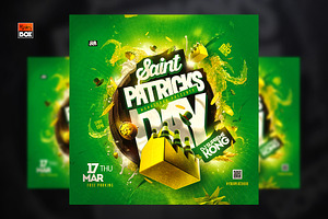 Flyer Saint Patricks Day Template, a Flyer Template by MonkeyBOX