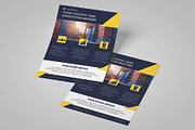 Sale Logistic flyer design template, a Flyer Template by Workhu (Thumbnail 3 of 3)