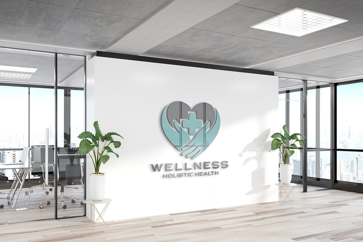 Custom Wellness Logo Design, a Branding & Logo Template by YUDesignStore (Photo 4 of 12)