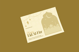 Eid Al Fitr Greeting Card