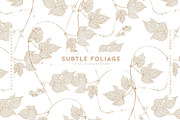 Subtle Foliage, a Wallpaper Graphic by MalyskaStudio (Thumbnail 1 of 14)