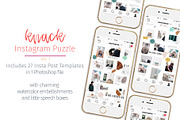 knack Instagram Puzzle, a Social Media Template by STUDIO 17 (Thumbnail 1 of 7)