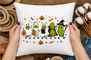 Halloween Pickle Costume PNG, a Seasonal Illustration by OK Design (Thumbnail 3 of 5)