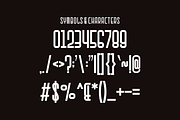 Ebron - Sans Serif Display Font, a Sans Serif Font by lelevien (Thumbnail 3 of 4)