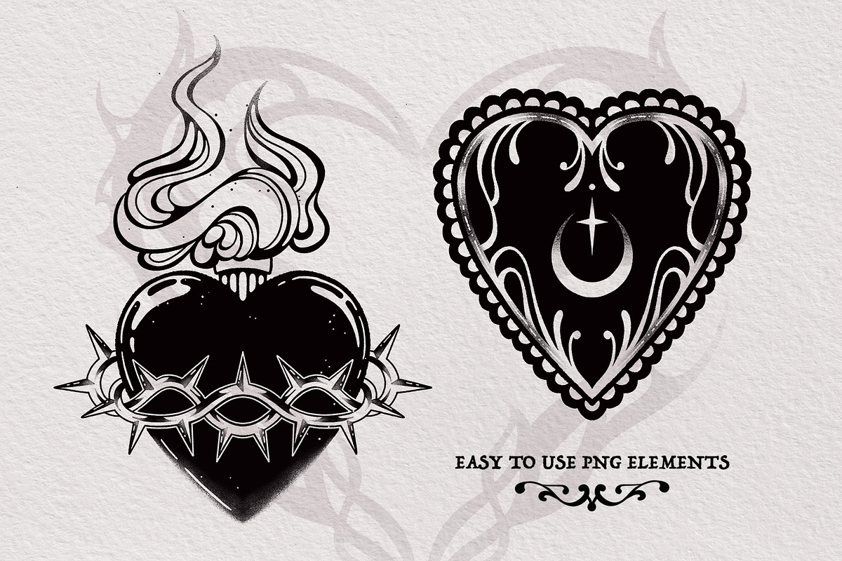 Gothic Valentine's, an Object Graphic by Vicccky (Photo 3 of 8)