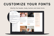 Kara Theme • Genesis Child Theme, a WordPress Template by Code + Coconut (Thumbnail 3 of 7)
