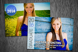 Graduation Card Template Photo 05