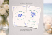 Hand Drawn Save the Date bd001, an Invitation Template by TyphoonStudio (Thumbnail 7 of 9)