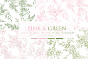 Graphic Pink&Green Wedding Collectio, an Object Graphic by Knopazyzy (Thumbnail 1 of 24)