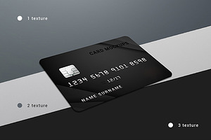 7 Credit Card Mock-Ups / Bank