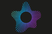 Set of colorful soundwave icons, an Object Illustration by Hannet (Thumbnail 2 of 5)