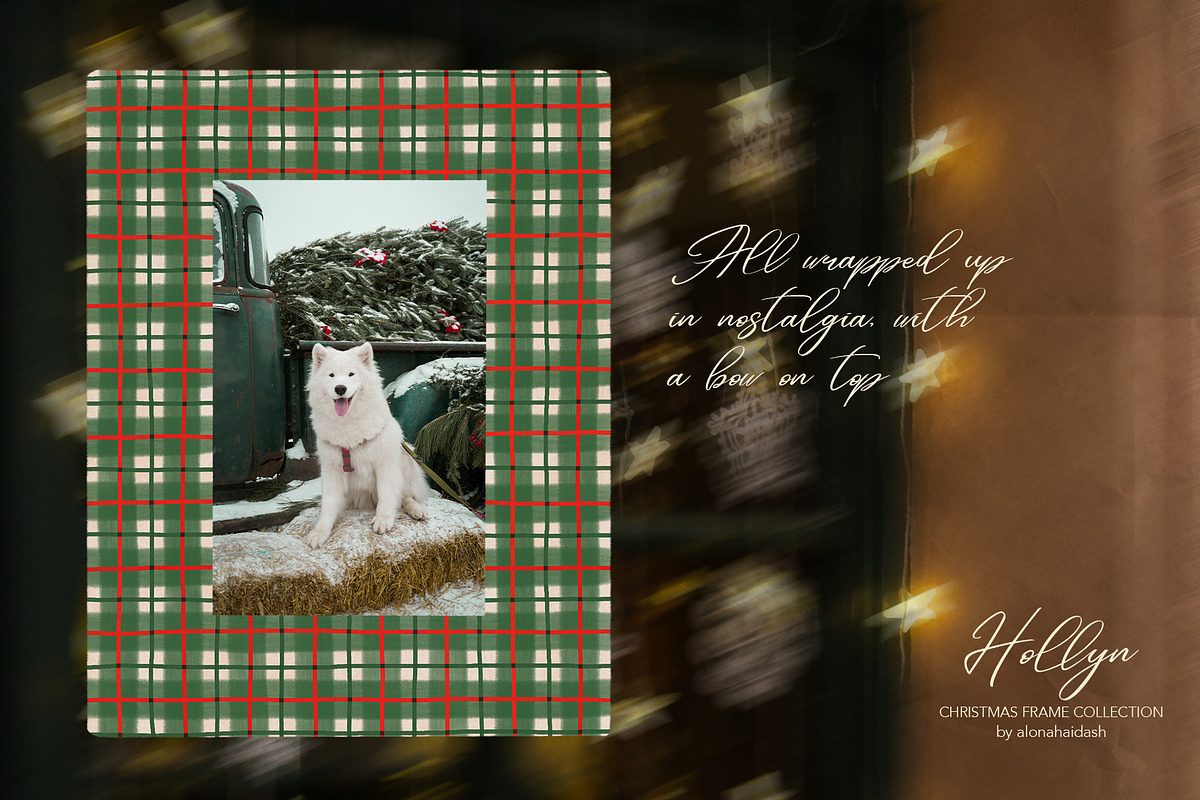Hollyn · Christmas Frame Collection, an Object Graphic by alonahaidash (Photo 8 of 11)
