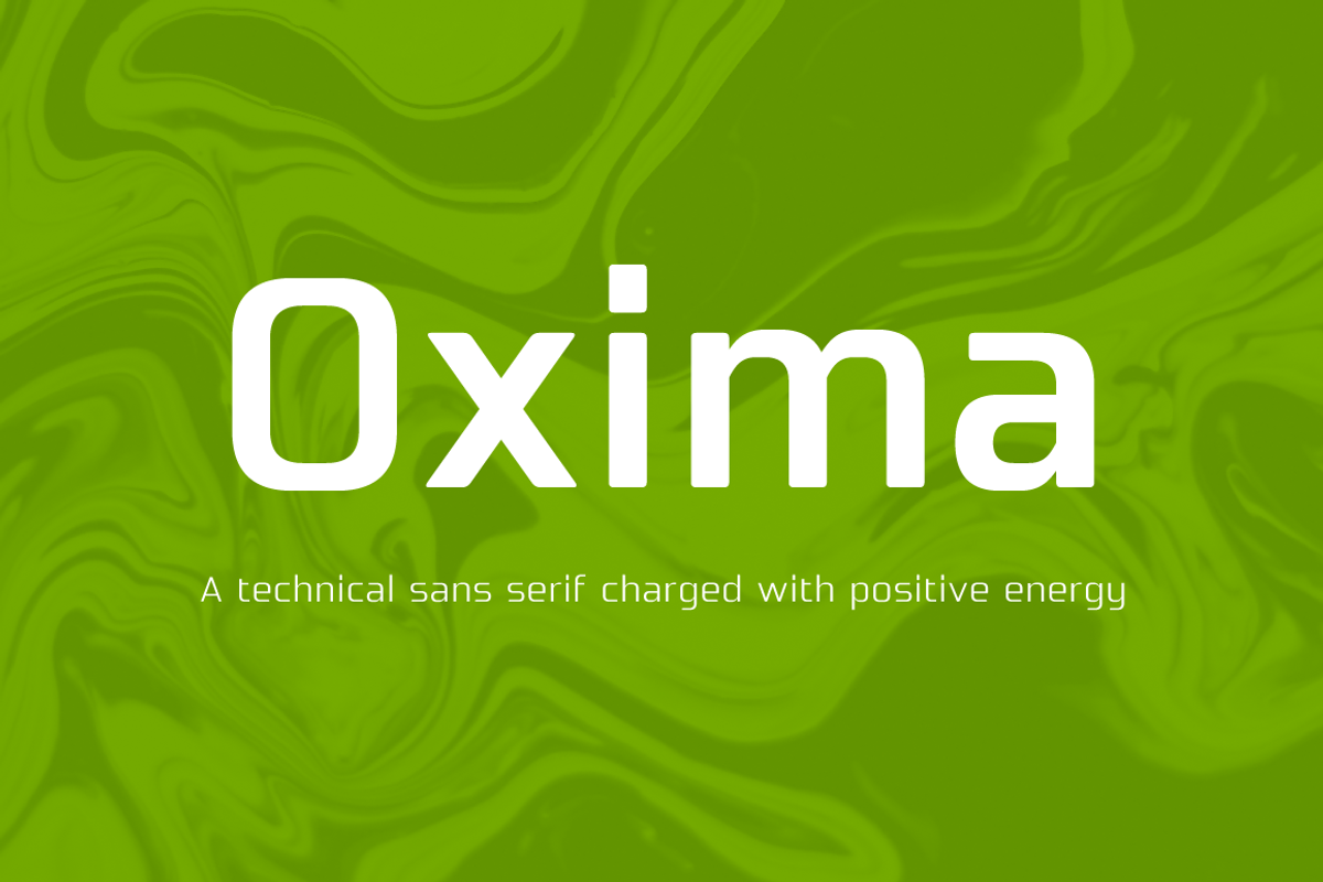Oxima Font Family, a Sans Serif Font by Graviton Font Foundry (Photo 1 of 6)