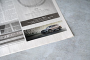 Newspaper Advertise Mockup v4, a Print Template by 2dsight (Thumbnail 2 of 8)