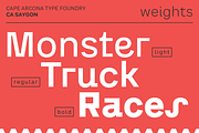 CA Saygon, a Sans Serif Font by Cape Arcona Type Foundry (Thumbnail 3 of 5)