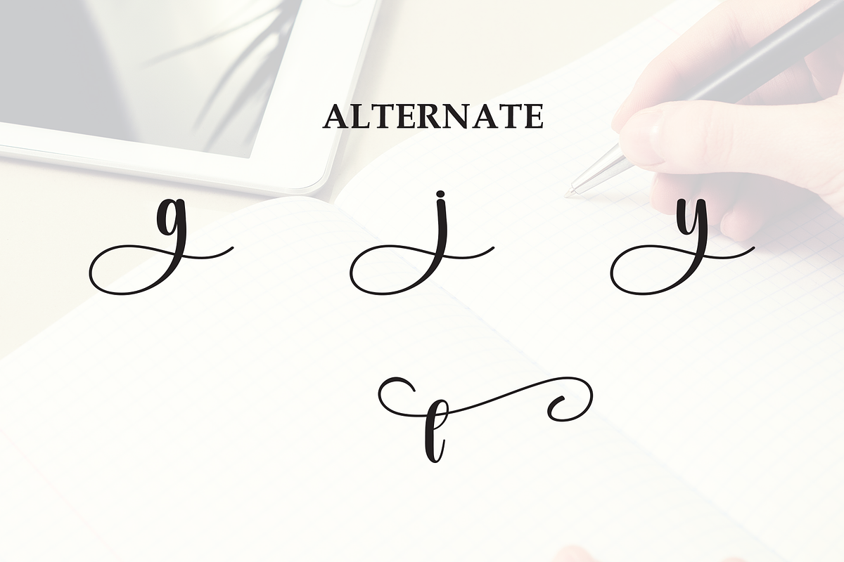 Autography | Script Font, a Handwritten Font by Scratchones (Photo 8 of 9)