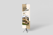 Tripod Stand Banner Mockup, an Advertising Mockup by Graphicell (Thumbnail 4 of 5)