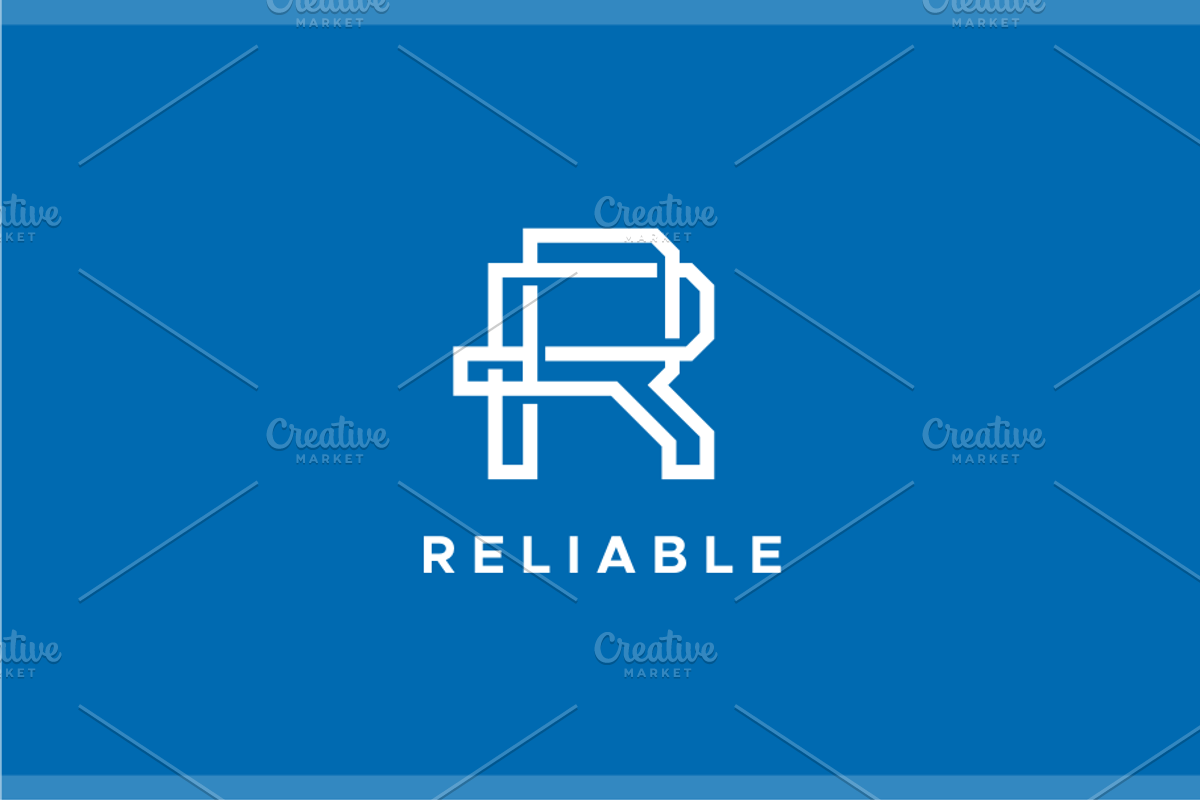 Monogram R Logo, a Branding & Logo Template by yopie
