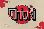 Chioki 3D, a Sans Serif Font by Craft Supply Co. (Thumbnail 1 of 8)