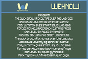 Word Discoverer font, a Sans Serif Font by weknow (Thumbnail 6 of 8)