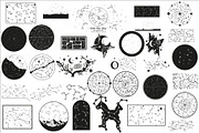 Elegant custom star map wall panel, an Illustration by Amazin_art (Thumbnail 1 of 36)